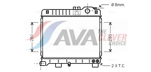 Radiator, engine cooling