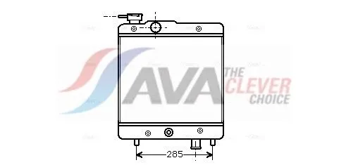 Radiator, engine cooling