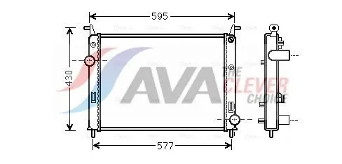 Radiator, engine cooling