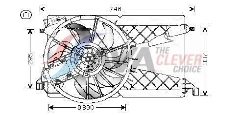 Fan, engine cooling