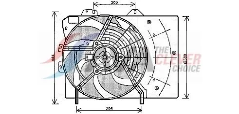 Fan, engine cooling