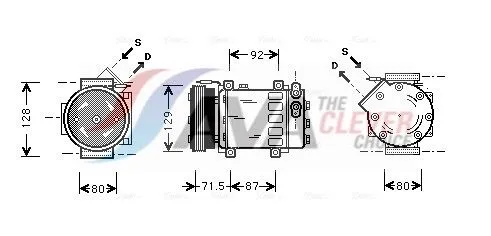 Compressor, air conditioning