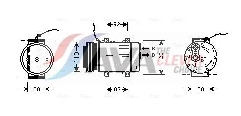 Compressor, air conditioning