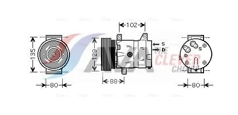 Compressor, air conditioning
