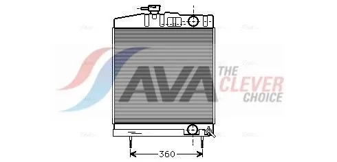 Radiator, engine cooling