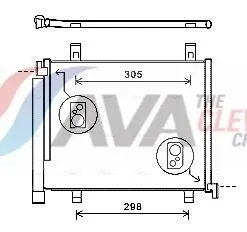 Condenser, air conditioning
