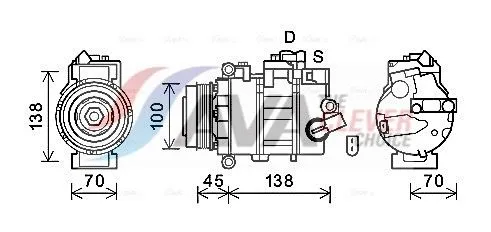 Compressor, air conditioning